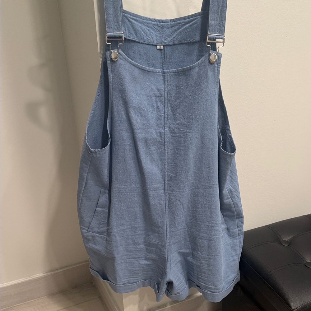 Blue Denim Overalls